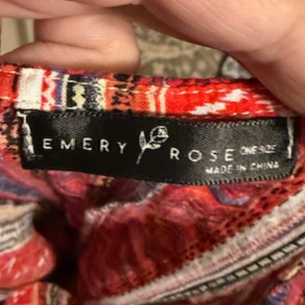 EMERY ROSE Blouse Size One Size Fits Most - Picture 3 of 3